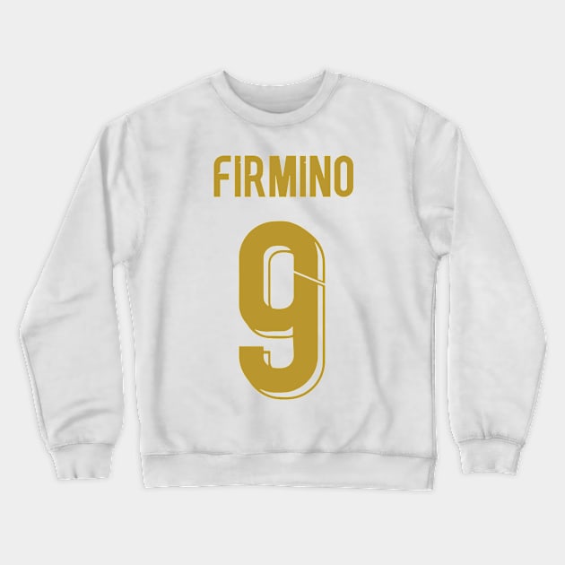 Firmino Prem winner Gold Crewneck Sweatshirt by Alimator